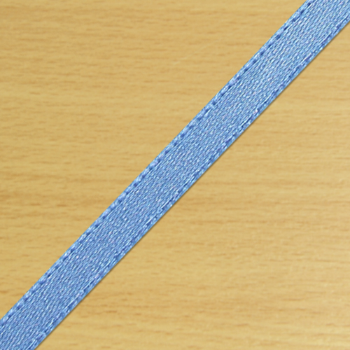 3mm Satin Ribbon Antique Blue